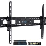 deleyCON Universal TV Wall Mount 60"-100" Inch (152-254cm) Tiltable - 75Kg - Up to VESA 900x600 - Plasma LCD LED OLED TFT Curved TV Mount