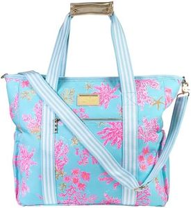 Lilly Pulitzer Insulated Cooler Tote, Royal Coral