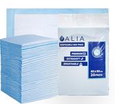 20 x ALIA 60 x 90 cm | Disposable Incontinence Bed Pads | Underpads, Bed Mats, Mattress Protectors, Incontinence Pads| Adults & Elderly, Sofa & Chair for Children, Toddlers Babies (1 Pack of 20)