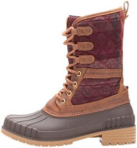 Kamik Femme Sienna3 Botte mi-Mollet, Marron foncé, 37 EU