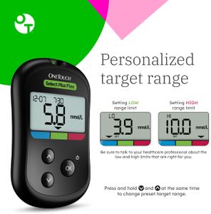 OneTouch Select Plus Flex Glucose Meter – Blood Sugar Monitor