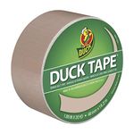 Duck Brand 283264 Color Duct Tape, Beige, 1.88 Inches x 20 Yards, Single Roll