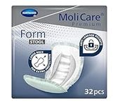 MoliCare Premium Form Stool, Unisex, Especially Designed for Faecal Incontinence, to be Used with MoliCare Fixpants, Pack of 32