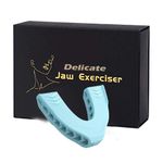 Delicate Premium - Jawline Exerciser for Men and Women – Tighten, Tone & Strengthen, Target your jawline, chin, lips and cheekbones - Food-grade Silicone (Jawline Exerciser 2)