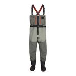 Simms Freestone Z Mens Fishing Waders, Waterproof Chest Stockingfoot Waders w/Gravel Guards, Hunting and Fly Fishing Waders, Smoke, Medium Long 9-11 Foot
