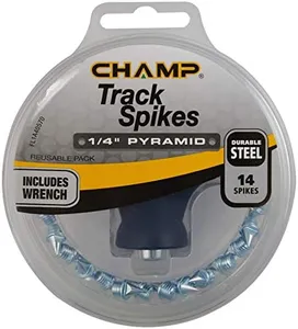 Champ 1/4" Steel Pyramid Spikes with Wrench