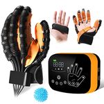 Upgraded Rehabilitation Gloves for Stroke,Arthritis Hemiplegia Cerebral Palsy Hand Paralysis Patients Hand Function Physiotherapy Robotic Recovery Gloves, Finger Rehabilitation Robot Gloves