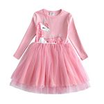 DXTON Little Girl Children Kids Tutu Party Wedding Birthday Dresses LH4570-2T