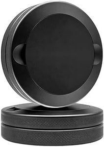 DBOSNW Metal Can | Metal Pouch Container | Small Storage Tin | Pouch Holder Smell Container for Travel Sturdy Storage Jar, Locks in Smelly Odor Tin with Lid (Matte Black)