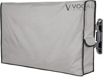 Vocal Store (Nylon, Polyvinyl Chloride) Waterproof & Dustproof TV Cover, 32 Inchh (Gray) CLED4-SOL