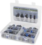 Bwintech 46 Pcs 10mm Pneumatic Quic
