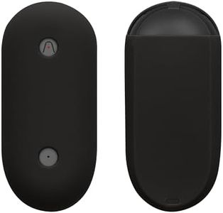 kwmobile Cover Compatibile con PLAUD NotePin Voice Recorder - Protezione Registratore Vocale AI Portatile - Custodia in Silicone Morbido e Antiscivolo - nero