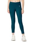 VSTAR Women Ankle Length Stretchable Lagoon Leggings with Secured Side Pocket