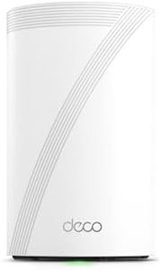 TP-Link Deco 7 Pro BE63 Tri-Band WiFi 7 BE10000 Whole Home Mesh System- 6-Stream 10 Gbps, 4X 2.5G Ports Wired Backhaul, 4X Smart Internal Antennas, VPN, HomeShield, Free Expert Support (1-Pack)