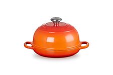 Le Creuset Signature Cast Iron Bread Oven, 24cm, Volcanic, 21301240900430