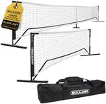 Boulder Pickleball Net - Premium USAPA Standard Full Court 22ft Pickleball Net Set with Additional 11ft Half Court Pickle Ball Tennis Net