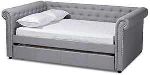 Baxton Studio Daybeds, Queen, Gray