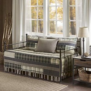 Woolrich Winter Plains 5 Piece Day Bed Cover Set Tan Daybed (WR13-2122)
