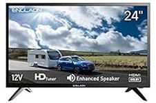 ENGLAON 24 Inch HD TV with LED 12V 