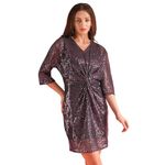 Globus Women Dresses (3642013004_Purple_XL)