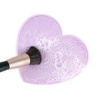 MARS Boring Silicone Makeup Brush Cleaner Pad with Suction Cup | Durable Soft Material | Multi Functional | Light Weight & Portable | Easy to Use