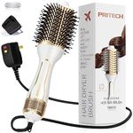 Dual Voltage Hair Dryer Brush, PRIT