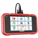 LAUNCH OBD2 Scanner CRP129E V2.0 OBD2 Code Reader, 4 System ENGINE/ABS/SRS/AT Car Diagnostic Tool, 12 Reset Service, TPMS/Oil/EPB/SAS/DPF/BMS/Throttle Reset, Injector Coding,Lifetime Upgrade,Auto Vin