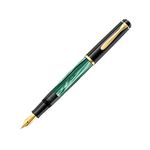 Pelikan Classic M200 Green Marbled Fountain Pen (M) 984195