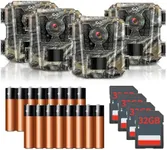 WOSODA Mini Trail Camera 4 Pack 24M