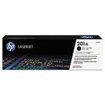 HP CF400A 201A Original LaserJet Toner Cartridge, Black, Single Pack