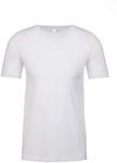 Next Level Adults Unisex CVC Crew Neck T-Shirt (UK Size: L) (White)