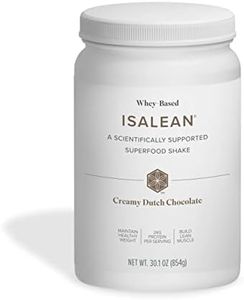 Isagenix IsaLean Shake - Meal Replacement Protein Shake Supports Healthy Weight & Muscle Growth - Protein Powder Enriched with 23 Vitamins - Creamy Dutch Chocolate, 30.1 Oz (14 Servings)