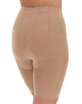 Pretty Polly Women's Sheer Cooling Short Pantyhose, Beige (Nude), Extra Large (US 14-18)