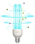 BrightArk UVC Germicidal Lamp UV Light Bulb 35W 254nm E27 with Ozone UVC Strong Sterilisation and Disinfection AC220-240V Perfect for Kitchen, Bedroom, Living Room, Office and School Fresh Air(1 Pcs)