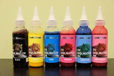 INKXPRO Brand 6 X 100ml Professional True Color Sublimation Ink Refills for Epson Artisan 1430, 50, 837,730, Epson Photo Stylus 1400 Printers (for Sublimation Printing only)