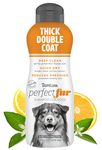 Tropiclean Perfect Fur Thick Double Coat Shampoo for Dogs 16 Ounce PFTDSH16Z 473 ml (Pack of 1)