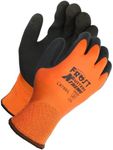 Frost Busters Winter Work Gloves Waterproof, Freezer Gloves, Thermal Insulated Gloves Keeps Warm Below Zero, Firm Grip Gloves (Medium, 1 Pair)