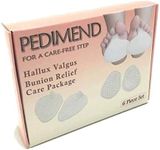 Pedimend™ Metatarsalgia Insoles - 6 Pieces | Pressure Relieving Pads | Mortons Neuroma Running Support | Rapid Pain Relief for Sore Feet | Ball of Foot Soft Cushion | Men Shoe Padding Half Inserts