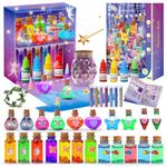 Skirfy Fairy Aqua Potion Kit for Girls with 23 Potion Bottles, Halloween Magic Kit Mix Potion DIY Decorations Garden Art Craft Kits Birthday Gifts,Girl Toys for Ages 8-13