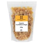 Organic Crystallised Ginger 250g by Manor Springs Organic