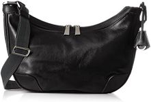 Aniari Shoulder Bag, Antique Leather, Black