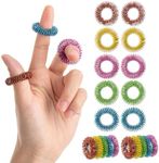 Mr. Pen- Spiky Sensory Rings, 10 Pa