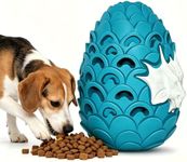 Jomilly Dog Chew Toys for Aggressive Chewers - Toughest Indestructible Dog Toys for Aggressive Heavy Chewers Lifetime Replacement, Tough Dog Toys for Medium Large Dogs.Blue