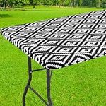 smiry Rectangle Picnic Table Cloth,