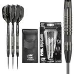 Target Darts - Phil Taylor Power 8Zero Titanium 22G Steel Tip Darts, Black