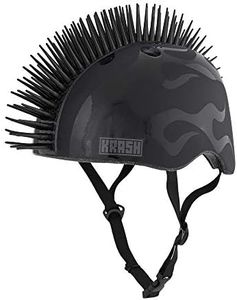 Krash! Ghost Flame Youth Helmet 8+, Black, 54-58 cm