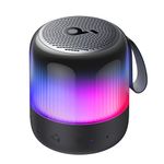 soundcore Glow Mini Mobile Speaker, Bluetooth Speaker with 360° Sound, 12h Battery Life, Adjustable EQ & Light Show, IP67 Waterproof & Dustproof, for Camping, Home and Beach Parties