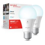 Sengled Smart Light Bulb, Bluetooth Mesh Smart Bulb That Works with Alexa Only, Dimmable LED Blub, 800LM, Day White 5000K, 8.7W (60W Equivalent), 2 Pack – A Certified for Humans Device