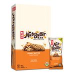 CLIF Nut Butter Filled - Organic Energy Bars - Peanut Butter - (50 Gram Protein Snack Bars, 12 Count) (Packaging May Vary)