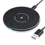 Wireless Charging Pad, 20W Fast Wireless Charger, Wireless Phone Charger Compatible with iPhone 12/13/14/15, Inductive Charging Station Compatible with Samsung Galaxy S24/S23/S22/S21/Google Pixel